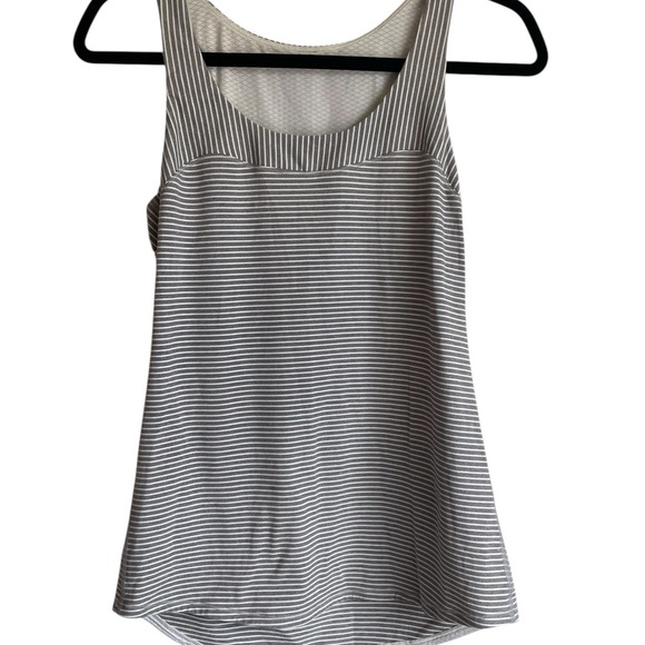 Lululemon First Base Racerback Striped Tank Top Estimated Size Medium - Picture 2 of 6